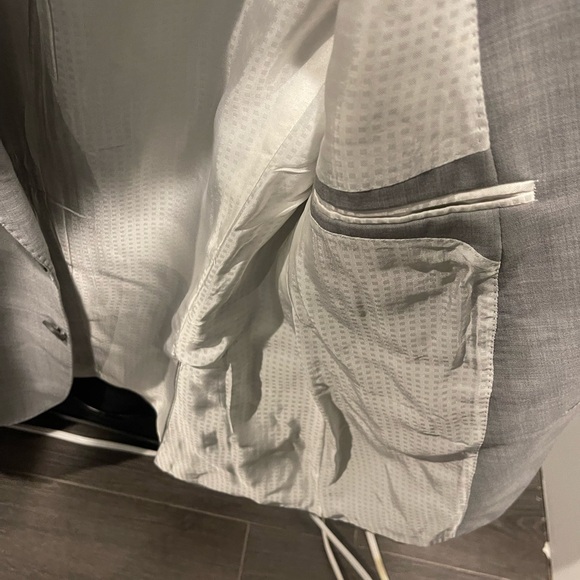 LAB pal Zileri blazer -men’s light grey. Size 38-R - Picture 5 of 5